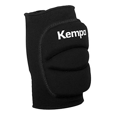 Afbeelding van Kempa Indoor kniebeschermers gevuld, voor handbal, volleybal enz., mannen, vrouwen, kinderen, bescherming, 1 paar, zwart