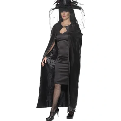 Afbeelding van &quot;Luxueuze heksencape voor Halloween Verkleedattribuut One size&quot;