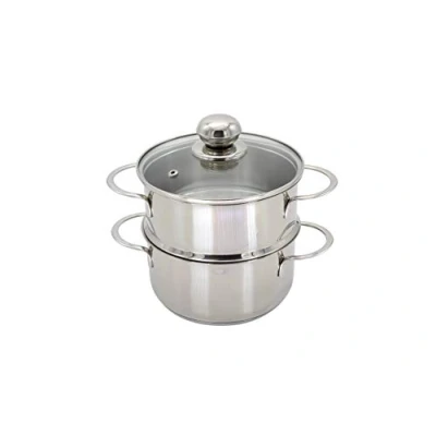 Afbeelding van Krüger Biodünster Aardappelstomer 2,1 l Ø16cm Roestvrij Staal, Pan + steelpan, Zilver