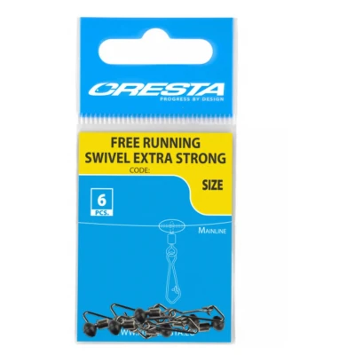 Afbeelding van Cresta Free Running Swivel Extra Strong Maat 14 Zilver