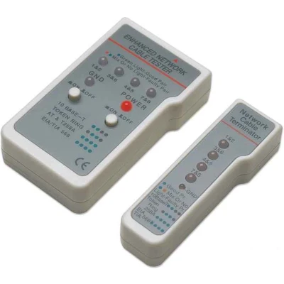 Afbeelding van Intellinet 351898 Netwerktester Geschikt voor: CAT 3, 4, 5, 5e, 6, 6A