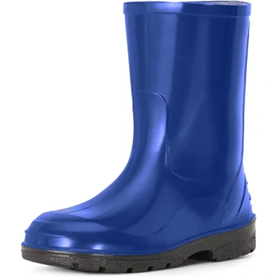 Afbeelding van Ladeheid LA LMG 939 Oli Dames Regenlaarzen Rubber Hoog PVC Waterdicht Blauw 2 35