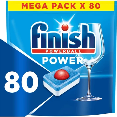 Afbeelding van Finish Power All in One Regular Vaatwastabletten 80 capsules