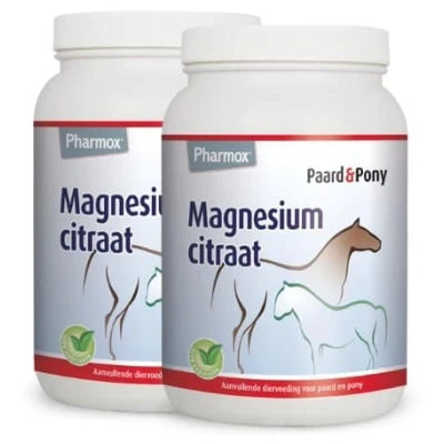 Afbeelding van Pharmox Magnesiumcitraat Paard &amp; Pony 500 gram