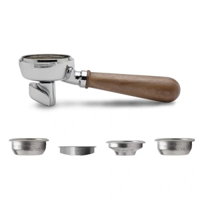 Afbeelding van Lelit PLA582W 58mm 2 ways Portafilter with Wooden Handle
