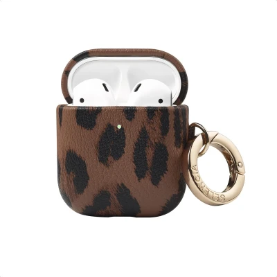 Afbeelding van Selencia Sabi Case voor de Apple AirPods 1 / 2 Mocha Brown