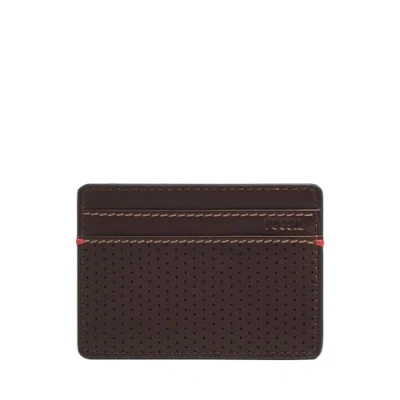 Afbeelding van FOSSIL Kaarthouder Rennsport Card Case Mink Donkerbruin