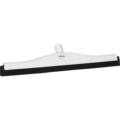 Afbeelding van Vikan Floor Squeegees with Fixed Neck Classic wiper, Nek Polypropylene, Black Foam rubber Cassette 50cm Wide White