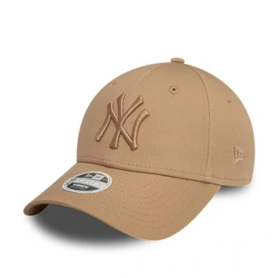 Afbeelding van New Era Female Women League Essential 9FORTY Pet, Dames, Maat: One Size, Beige