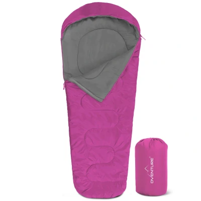 Afbeelding van Oventure Sleepplus Mummy Slaapzak Roze