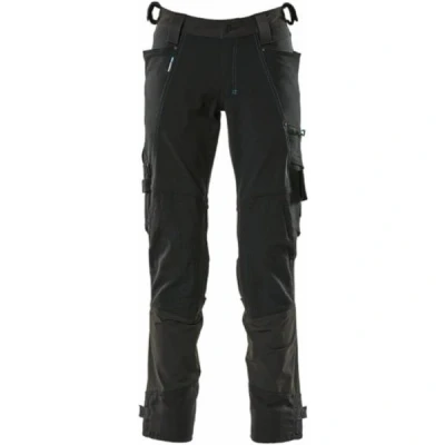 Afbeelding van MASCOT 17079 311 09 stretch werkbroek met kniezakken (09 zwart) 82C43