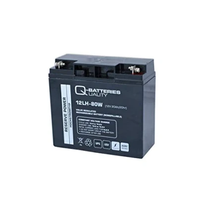 Afbeelding van Quality Batteries Q 12LH 80W LH 12V 20Ah AGM