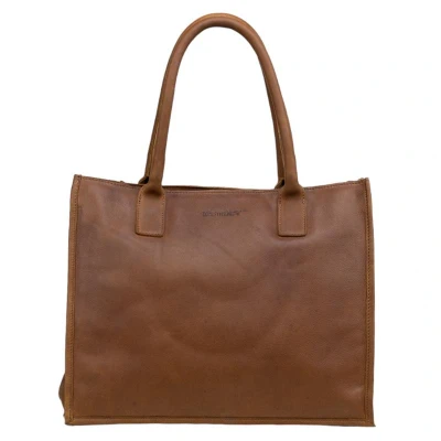 Afbeelding van DSTRCT Preston Park A4 Working Bag Laptop cognac