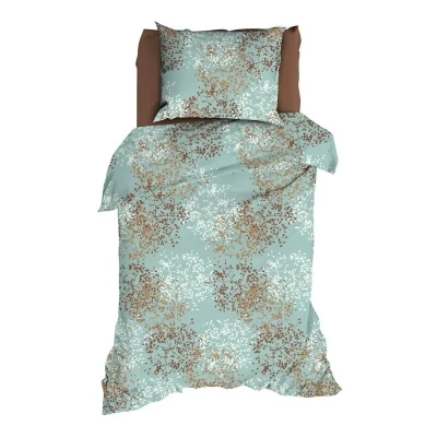 Afbeelding van Satin d&#039;Or Bellini Dekbedovertrek Eenpersoons 140x200/220 cm Taupe