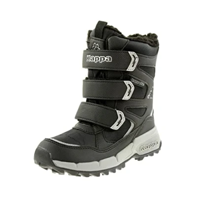Afbeelding van Kappa Vipos TEX Unisex Snowboots voor kinderen, Maat: 36, Black/silver Textiel/ synthetisch