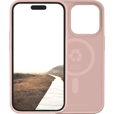 Afbeelding van Dbramante1928 Monaco iPhone 15 Pro Max Mag Hoesje roze