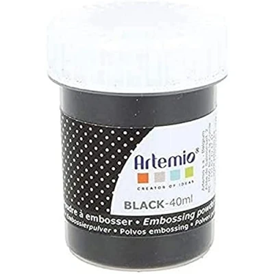 Afbeelding van Artemio Embosseerpoeder Zwart 40 ml