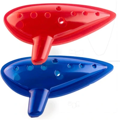Afbeelding van Stagg Ocarina (rood)