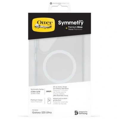 Afbeelding van OtterBox Symmetry Clear mit Magnets + Premium Glass (Samsung Galaxy S25 Ultra), Smartphonehoes, Transparant