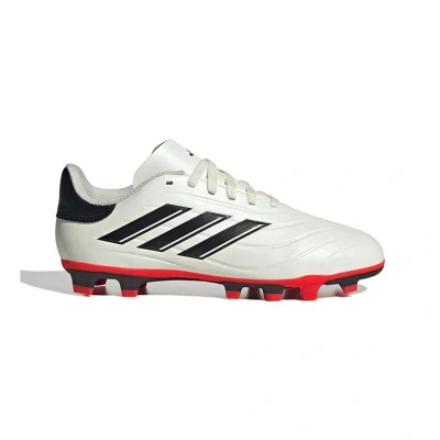 Afbeelding van adidas Performance COPA PURE 2 CLUB FXG J Unisex Voetbalschoenen met kunststof noppen voor kinderen, Maat: 34, Ivory/core black/solar red