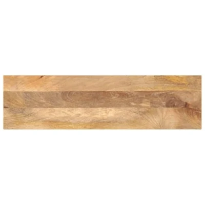 Afbeelding van Tafelblad rechthoekig 120x20x2,5 cm massief mangohout
