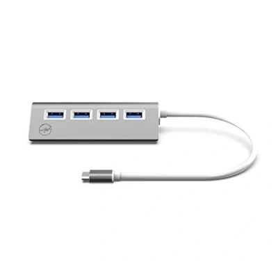 Afbeelding van 4 Port USB Hub Mobility Lab ML311821 Silver