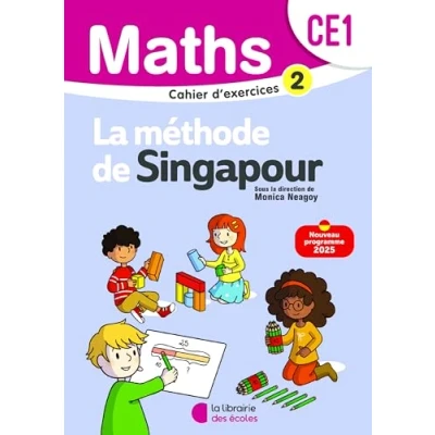 Afbeelding van METHODE DE SINGAPOUR MATHEMATIQUES CE1 CAHIER D&#039;EXERCICES,2