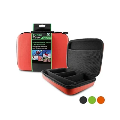 Afbeelding van Harde Hoes voor Sportcamera KSIX (24 x 17,5 5 cm) Kleur Rood