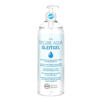 Afbeelding van EIS, Deluxe Aqua glijmiddel, langdurige werking op waterbasis, neutraal, 1 l