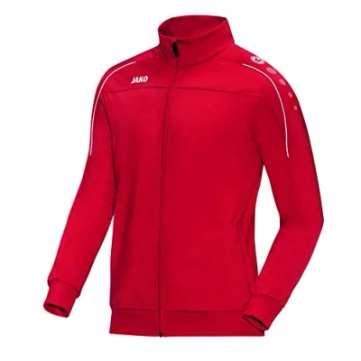 Image de JAKO Polyesterjas Classico, Uniseks Volwassene, Rood, XXL