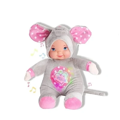 Afbeelding van Babypop Reig Muzikale Knuffel 35 cm Olifant
