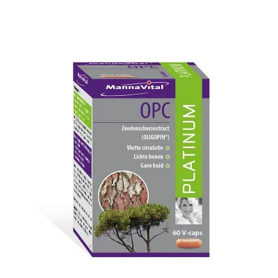 Afbeelding van MannaVital OPC Platinum Capsules 60VCP