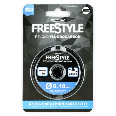 Afbeelding van Spro Freestyle Reload Fluorocarbon 0,18mm (15m)
