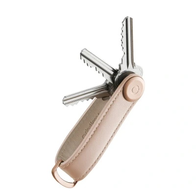 Afbeelding van Orbitkey Premium Leather 2.0 Keyholder blush /