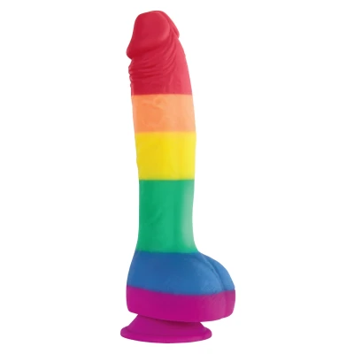 Afbeelding van Pride Lgbt Flag Dildo 19 Cm