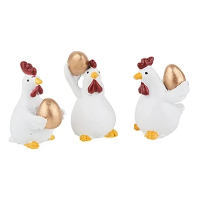 Afbeelding van VBS Ombelline kip, set van 3, ca. H 5 cm