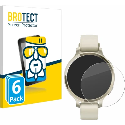 Afbeelding van BROTECT Screenprotector voor Garmin Lily 2 Active Folie Beschermfolie Beschermglas transparant (6 Stuks)