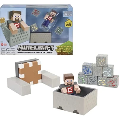 Afbeelding van Minecraft 3.25&quot; MINECART MAYHEM