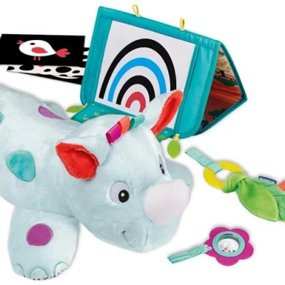 Afbeelding van Ravensburger PLAY+ 3in1 neushoorn activiteitskussen Vanaf de geboorte Franse versie 34010