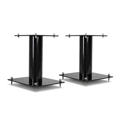 Afbeelding van NorStone Stylum S zwart zijdeglans Speaker standaard
