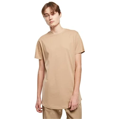 Image de Urban Classics T shirt pour homme Taille XS à 5XL Couleur unie, Beige Union, S