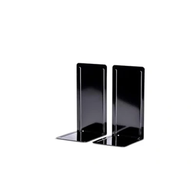 Afbeelding van MAUL ordner boekensteun metaal 13 x 14 24 cm set van 2 stuks zwart
