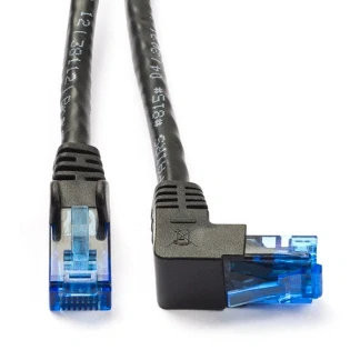 Afbeelding van 10 Meter U/UTP Cat 6a kabel haaks