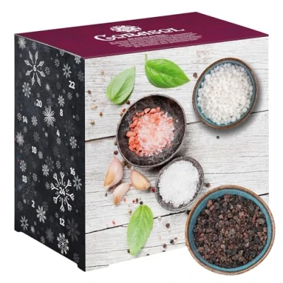 Afbeelding van Corasol Hoogwaardige adventskalender 2021 zout en peper cadeau idee voor mannen (259 g)