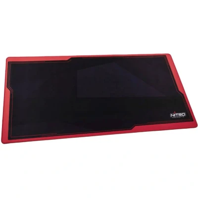 Afbeelding van Nitro Concepts DM12 Gaming muismat Zwart, Rood