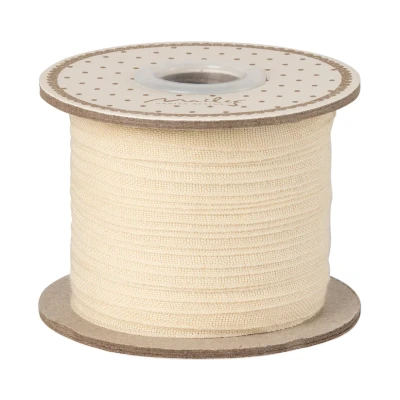 Afbeelding van Maileg lint smal cream 25 m