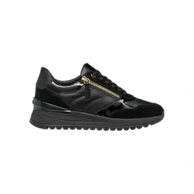Afbeelding van Geox D Desya A Sneakers voor dames, zwart.