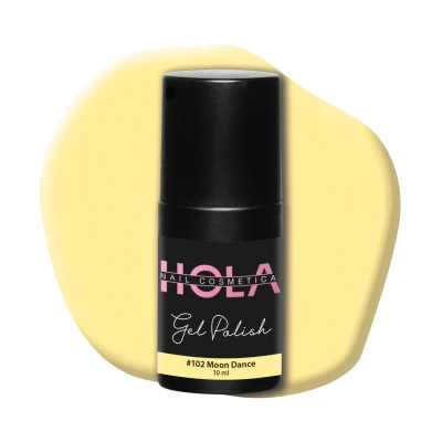Afbeelding van Gelpolish #102 Moon Dance 10ml Geel Gelnagellak Hola