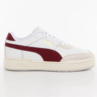Afbeelding van Puma CA PRO Sport MIX Unisex Sneakers laag, Maat: 41, White/feather gray/dark jasper Leer en imitatieleer