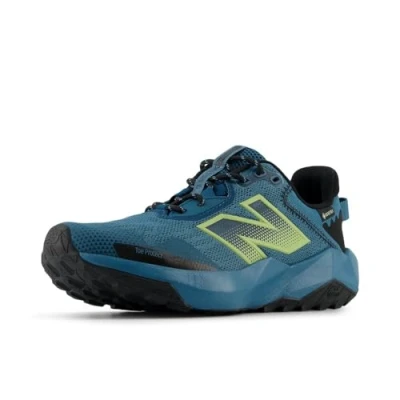 Afbeelding van New Balance Dynasoft Nitrel V6 GTX Trail hardloopschoenen, Dames, Maat: 40.5, Blue Textiel/ synthetisch